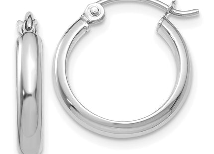 14k White Gold Earrings Style TF106 - Classique Jewelry Inc.