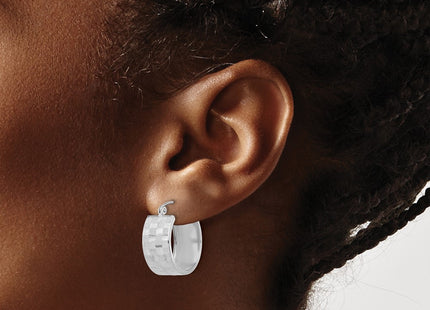 14k White Gold Earrings Style TF1073W - Classique Jewelry Inc.