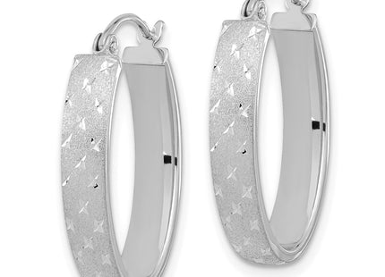 14k White Gold Earrings Style TF1085W - Classique Jewelry Inc.