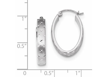 14k White Gold Earrings Style TF1085W - Classique Jewelry Inc.