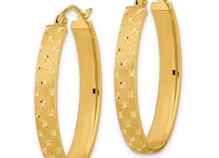 14k Yellow Gold Earrings Style TF1086 - Classique Jewelry Inc.