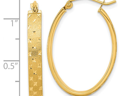 14k Yellow Gold Earrings Style TF1086 - Classique Jewelry Inc.