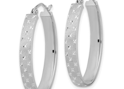 14k White Gold Earrings Style TF1086W - Classique Jewelry Inc.