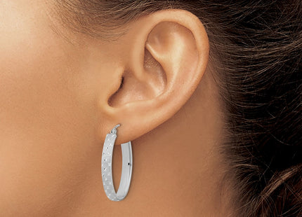 14k White Gold Earrings Style TF1086W - Classique Jewelry Inc.