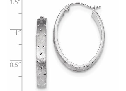 14k White Gold Earrings Style TF1086W - Classique Jewelry Inc.