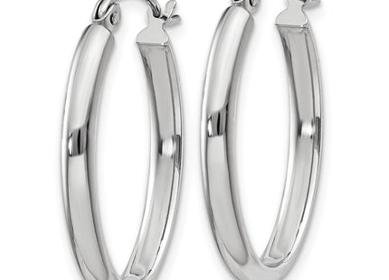 14k White Gold Earrings Style TF112 - Classique Jewelry Inc.