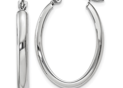14k White Gold Earrings Style TF112 - Classique Jewelry Inc.