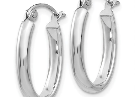 14k White Gold Earrings Style TF113 - Classique Jewelry Inc.
