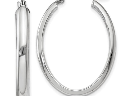 14k White Gold Earrings Style TF114 - Classique Jewelry Inc.
