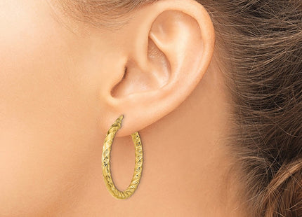 14k Yellow Gold Earrings Style TF1146 - Classique Jewelry Inc.