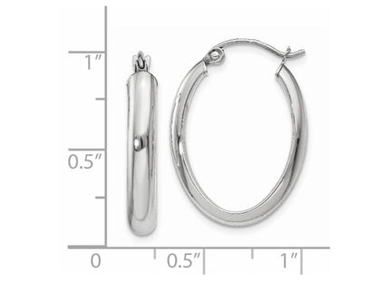 14k White Gold Earrings Style TF115 - Classique Jewelry Inc.