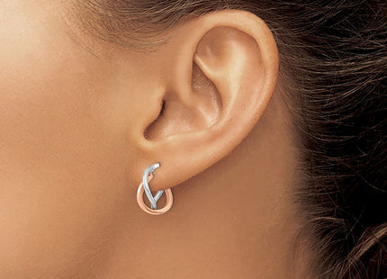 14k Two-tone Jewelry Style TF1197 - Classique Jewelry Inc.