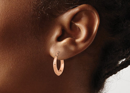 14k Rose Gold Earrings Style TF1206 - Classique Jewelry Inc.