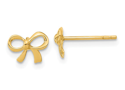 14k Yellow Gold Earrings Style TF1271 - Classique Jewelry Inc.