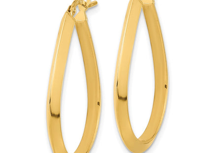 14k Yellow Gold Earrings Style TF1291 - Classique Jewelry Inc.
