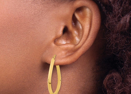 14k Yellow Gold Earrings Style TF1291 - Classique Jewelry Inc.