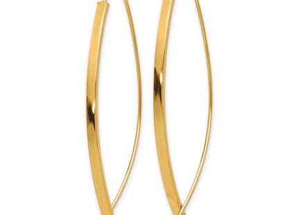 14k Yellow Gold Earrings Style TF1317 - Classique Jewelry Inc.