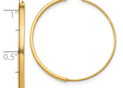 14k Yellow Gold Earrings Style TF1323 - Classique Jewelry Inc.