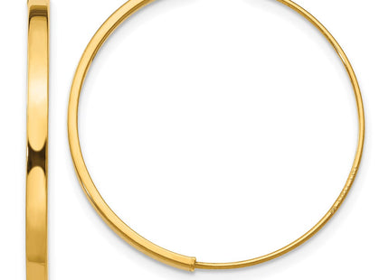 14k Yellow Gold Earrings Style TF1323 - Classique Jewelry Inc.