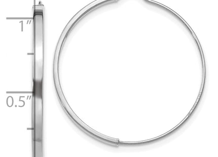 14k White Gold Earrings Style TF1323W - Classique Jewelry Inc.