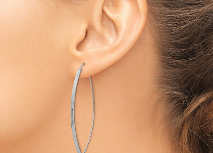 14k White Gold Earrings Style TF1324W - Classique Jewelry Inc.