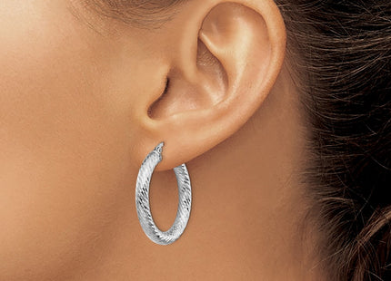 14k White Gold Earrings Style TF1334W - Classique Jewelry Inc.