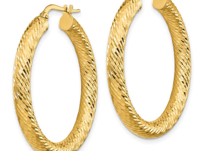 14k Yellow Gold Earrings Style TF1335 - Classique Jewelry Inc.