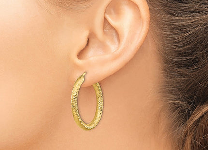 14k Yellow Gold Earrings Style TF1335 - Classique Jewelry Inc.