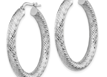 14k White Gold Earrings Style TF1335W - Classique Jewelry Inc.