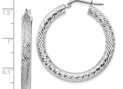 14k White Gold Earrings Style TF1335W - Classique Jewelry Inc.