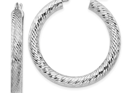 14k White Gold Earrings Style TF1335W - Classique Jewelry Inc.