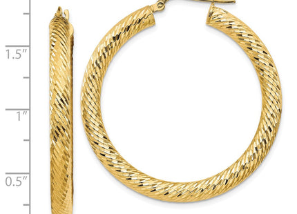 14k Yellow Gold Earrings Style TF1336 - Classique Jewelry Inc.