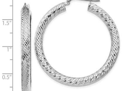 14k White Gold Earrings Style TF1336W - Classique Jewelry Inc.