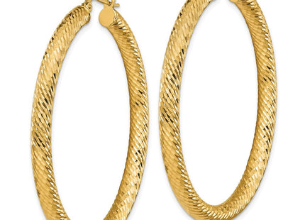 14k Yellow Gold Earrings Style TF1338 - Classique Jewelry Inc.