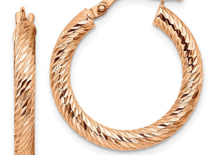 14k Rose Gold Earrings Style TF1340R - Classique Jewelry Inc.