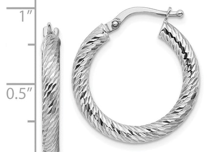 14k White Gold Earrings Style TF1340W - Classique Jewelry Inc.