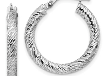 14k White Gold Earrings Style TF1340W - Classique Jewelry Inc.