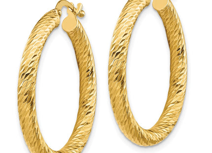14k Yellow Gold Earrings Style TF1341 - Classique Jewelry Inc.
