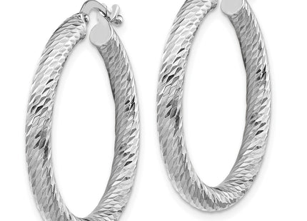 14k White Gold Earrings Style TF1341W - Classique Jewelry Inc.