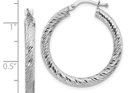 14k White Gold Earrings Style TF1341W - Classique Jewelry Inc.