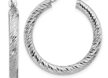 14k White Gold Earrings Style TF1341W - Classique Jewelry Inc.
