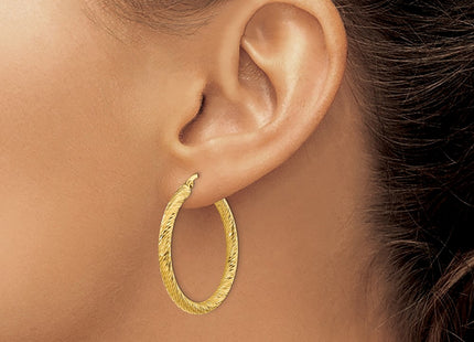 14k Yellow Gold Earrings Style TF1342 - Classique Jewelry Inc.