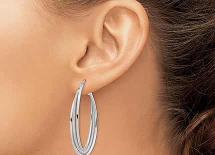 14k White Gold Earrings Style TF1351W - Classique Jewelry Inc.
