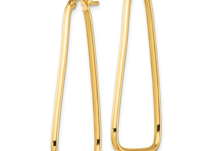 14k Yellow Gold Earrings Style TF1367 - Classique Jewelry Inc.