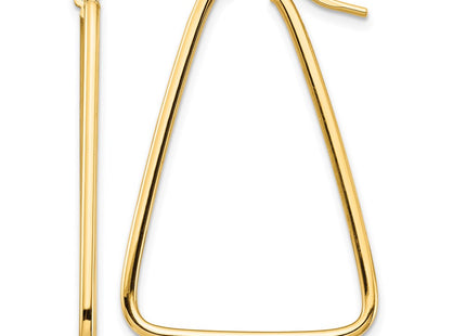 14k Yellow Gold Earrings Style TF1367 - Classique Jewelry Inc.