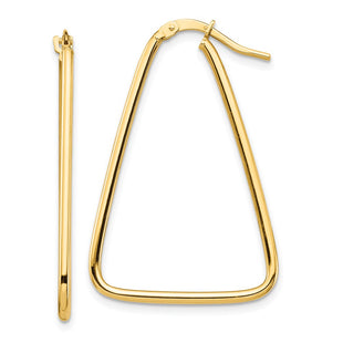 14k Yellow Gold Earrings Style TF1367 - Classique Jewelry Inc.