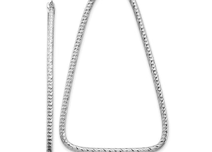 14k White Gold Earrings Style TF1373W - Classique Jewelry Inc.