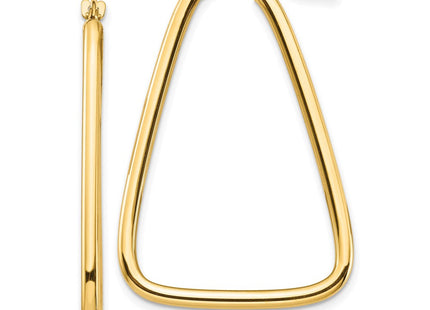 14K gold hoop earrings