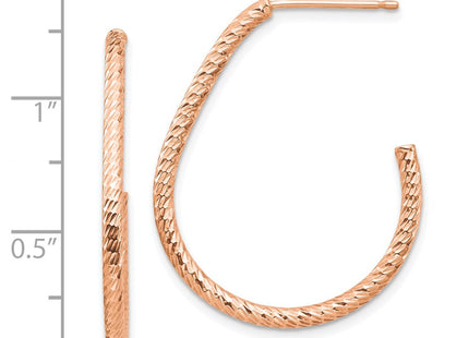 14k Rose Gold Earrings Style TF1378R - Classique Jewelry Inc.