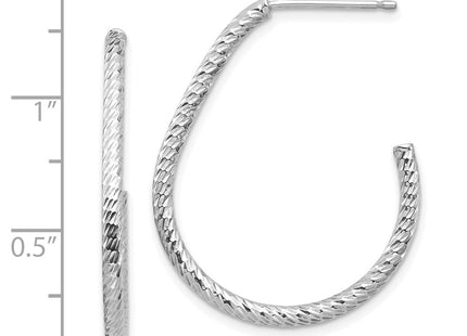 14k White Gold Earrings Style TF1378W - Classique Jewelry Inc.